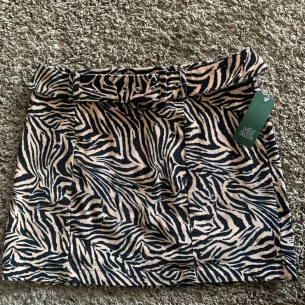 Animal Print Skirt- Size 12